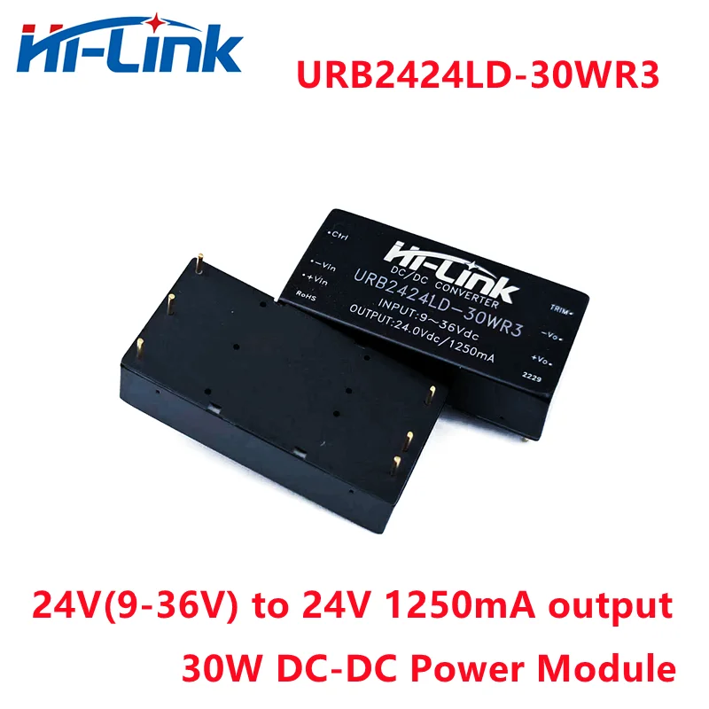Hi-Link   DCDC  ٿ , 9-36V Է URB2424LD-30WR3, 91% ȿ  , 24V, 1.25A 